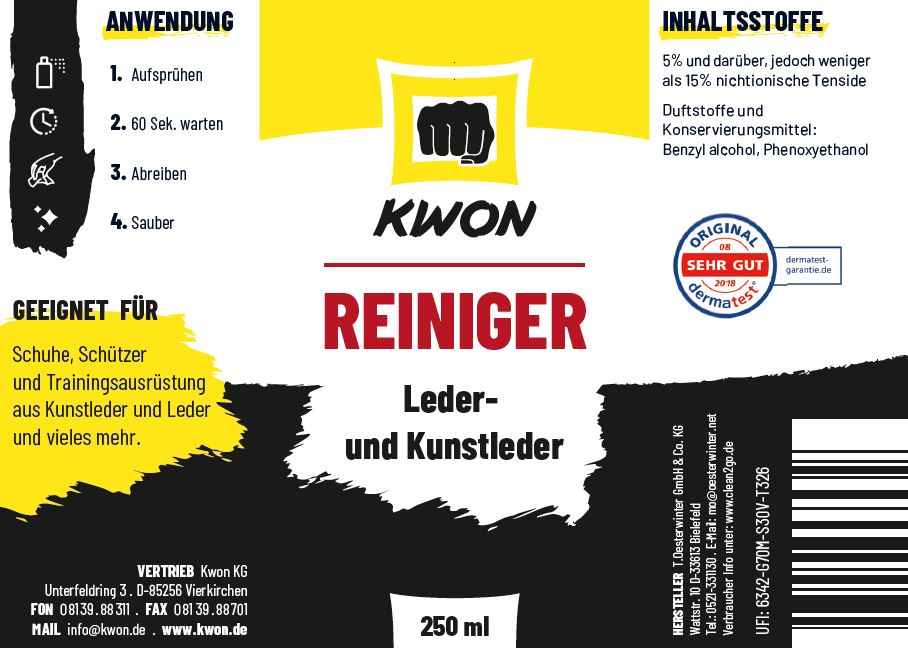 KWON Leder- / Kunstlederreiniger