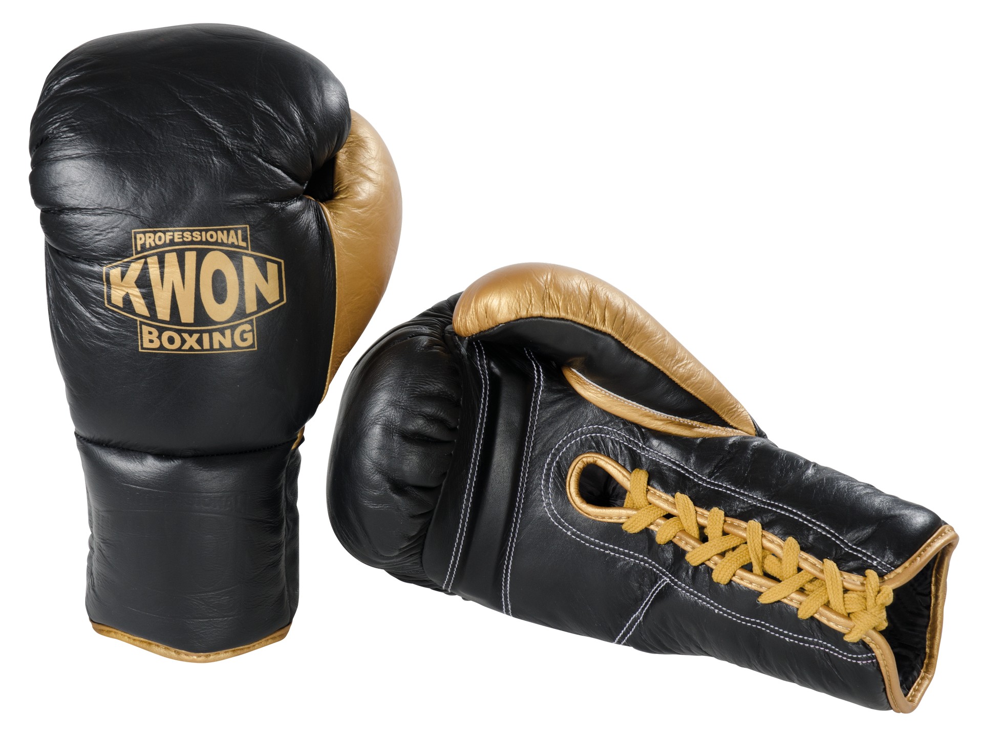 Boxhandschuhe Leder mit Schnürung