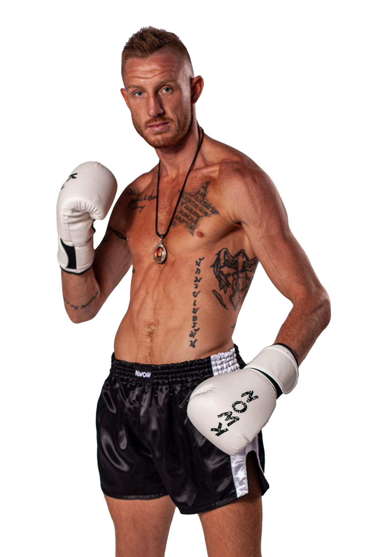 Boxhandschuhe Training weiß