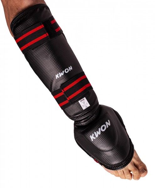 Spann-/Schienbeinschützer Set Evolution schwarz