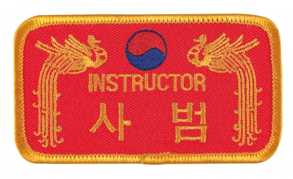 DANRHO Stickabzeichen Instructor