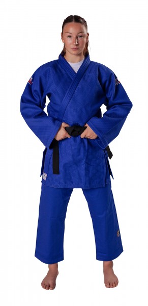DANRHO Judogi Ultimate 750 IJF blau