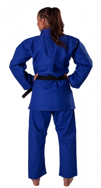 DANRHO Judo Wettkampfanzug Kano blau
