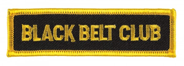 DANRHO Stickabzeichen Black Belt Club