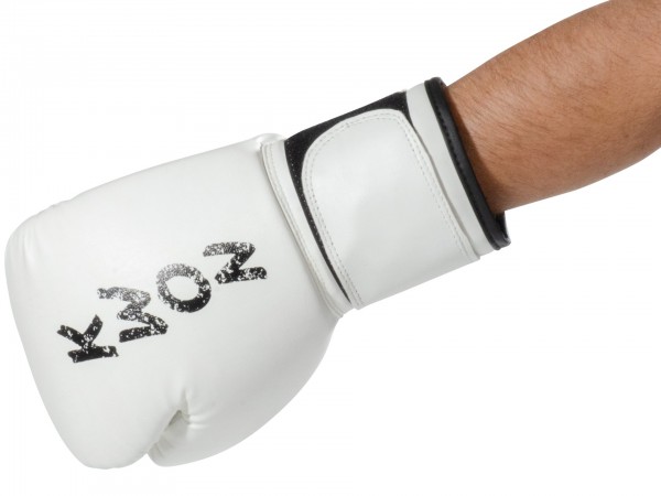 Boxhandschuhe Training weiß